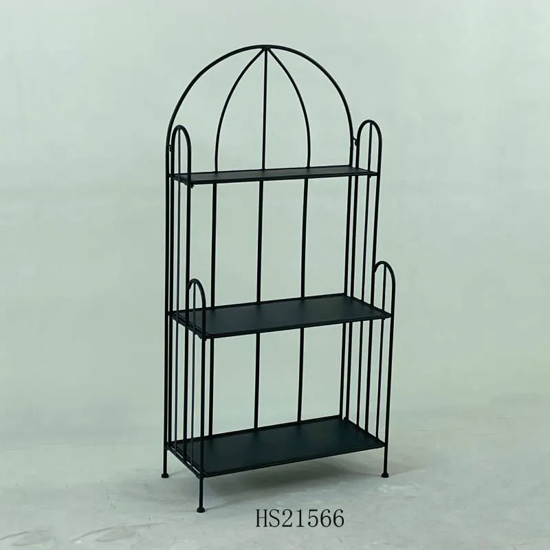 Kệ cây kim loại trong nhà