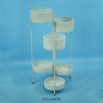 Chậu trồng cây bằng kim loại có chân